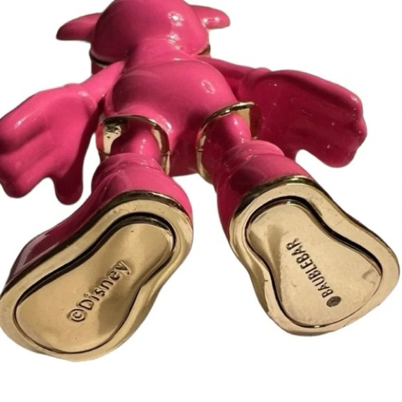 DISNEY X BAUBLEBAR Barbie Bubblegum Pink Mickey Mouse Keychain Bag Charm NEW NWT - Picture 11 of 16